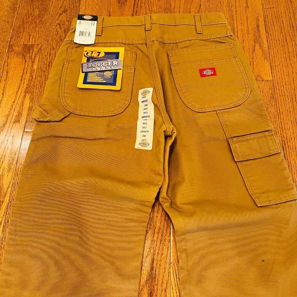 Lot of 2 DICKIES Brand New Carpenter Jeans Relaxed Fit 36 X 32 - Picture 4 of 13